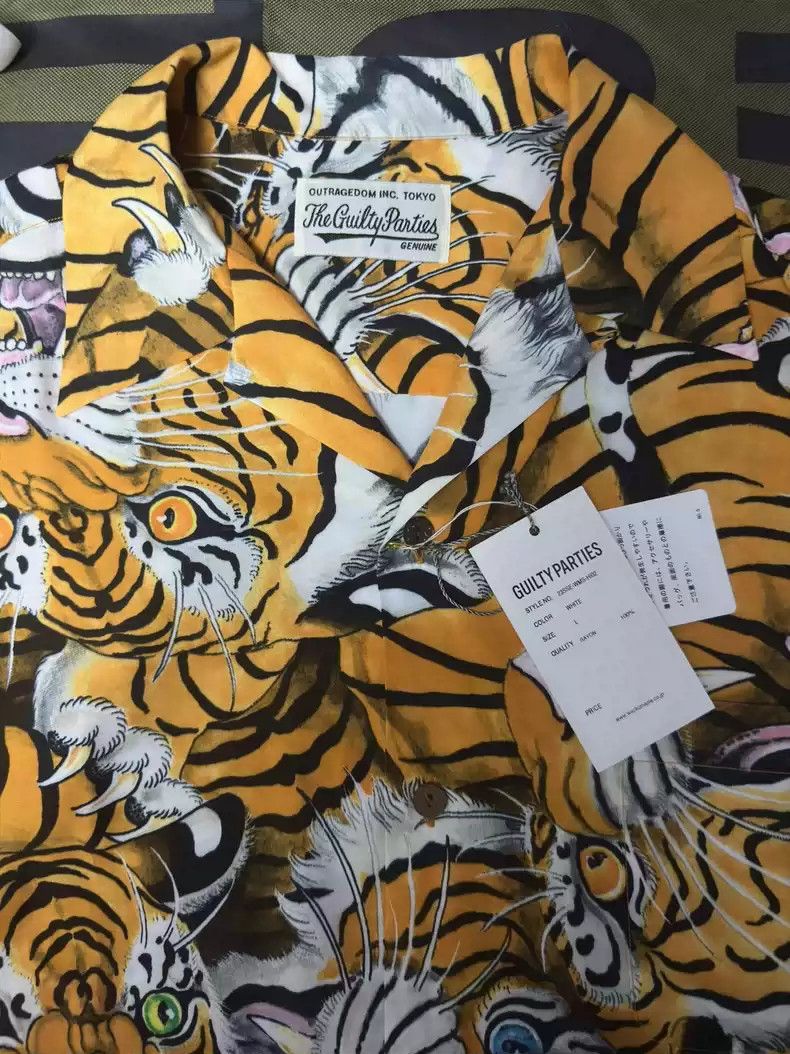 Wacko Maria Wacko Maria: Tim Lehi Hundred Tiger Hawaiian Shirt | Grailed