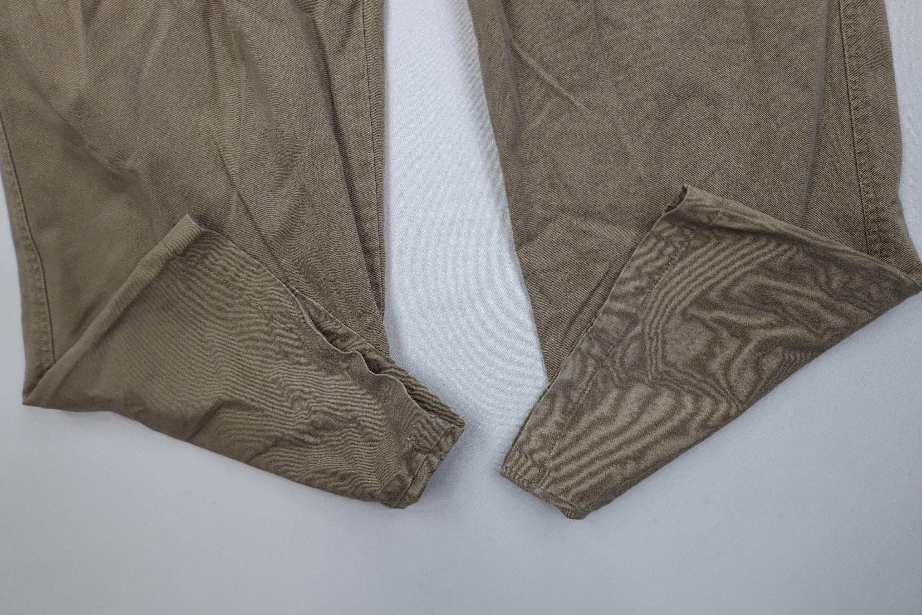Aeropostale Vintage 90s Y2K Aeropostale Baggy Wide Leg Cargo Pants Beige Size US 36 / EU 52 - 5 Thumbnail