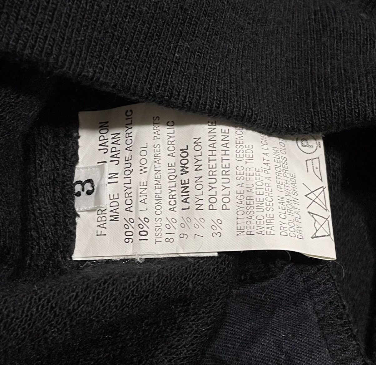 Yohji Yamamoto SS11 Turtleneck Cropped Sweater Size US L / EU 52-54 / 3 - 6 Thumbnail
