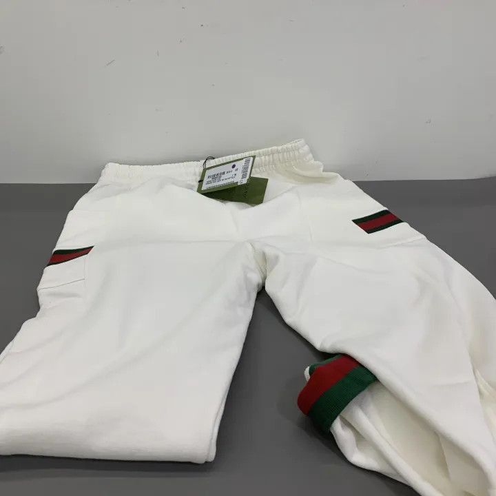 Gucci Gucci Gucci Knitted Jogging Pants in Ivory -2506 Size US 26 / EU 42 - 2 Thumbnail