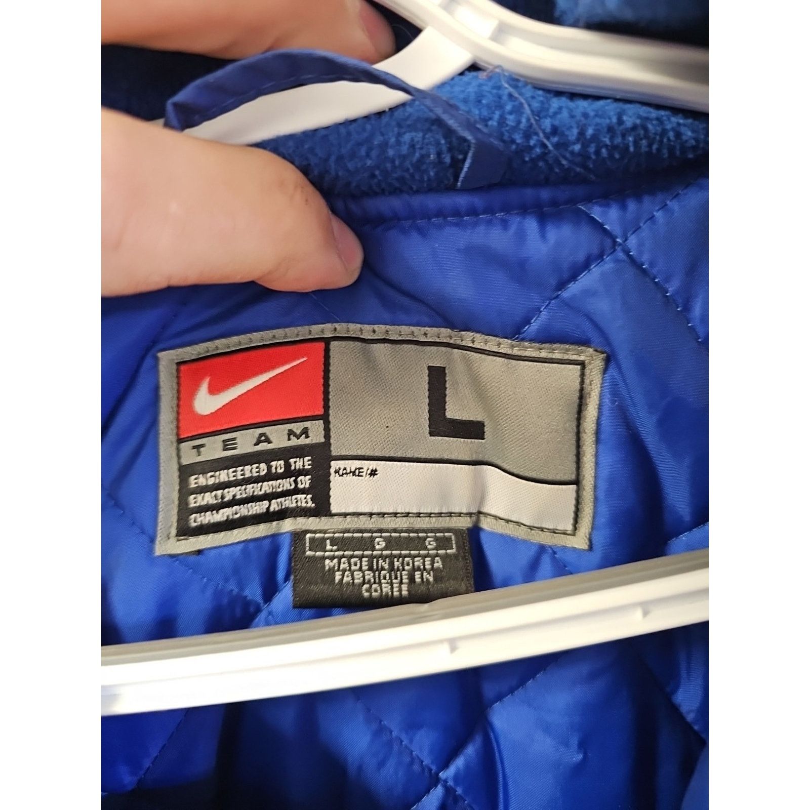Nike VTG Indianapolis Colts Puffer Jacket Mens L Nike NFL 90s Y2K Size US L / EU 52-54 / 3 - 3 Thumbnail