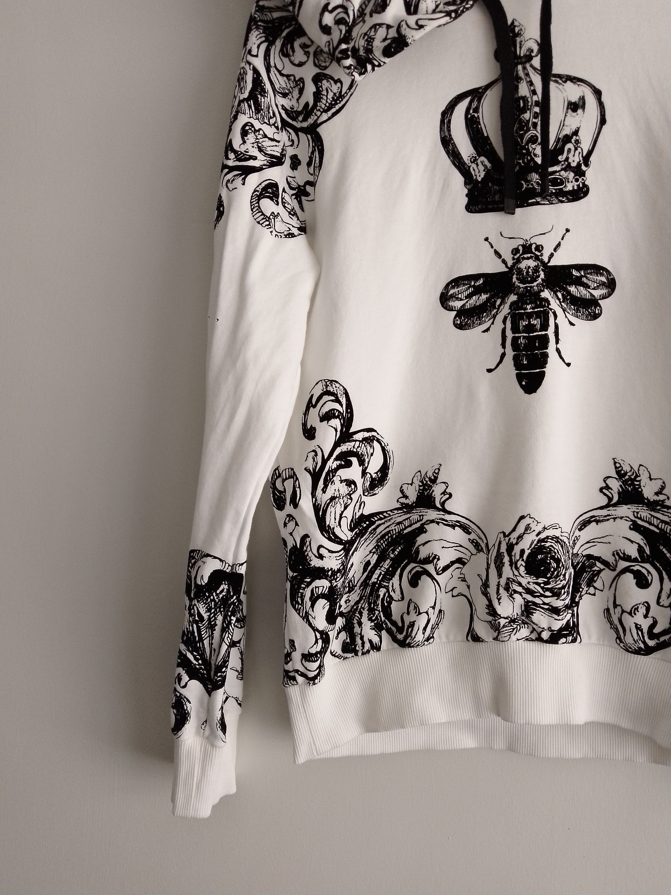 Dolce & Gabbana Dolce and Gabbana crown bee hoodie Size US S / EU 44-46 / 1 - 2 Thumbnail