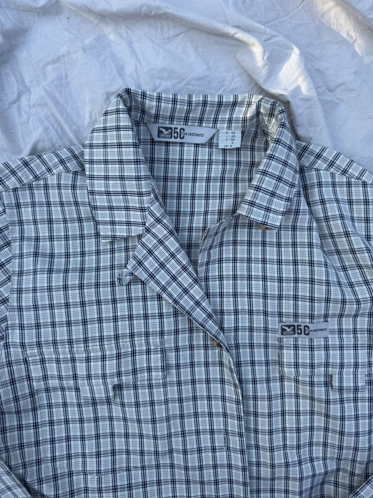Vintage Vintage Cotton Shirt Size US M / EU 48-50 / 2 - 7 Thumbnail