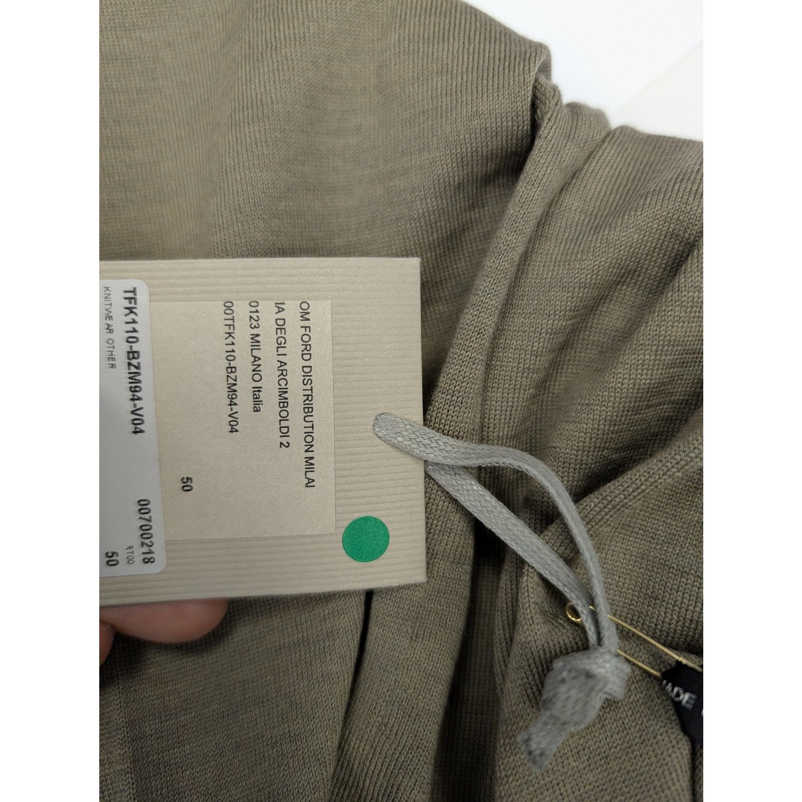 Tom Ford o1rshd1 Knitwear Sweatshirt in Grey Size US M / EU 48-50 / 2 - 19 Thumbnail