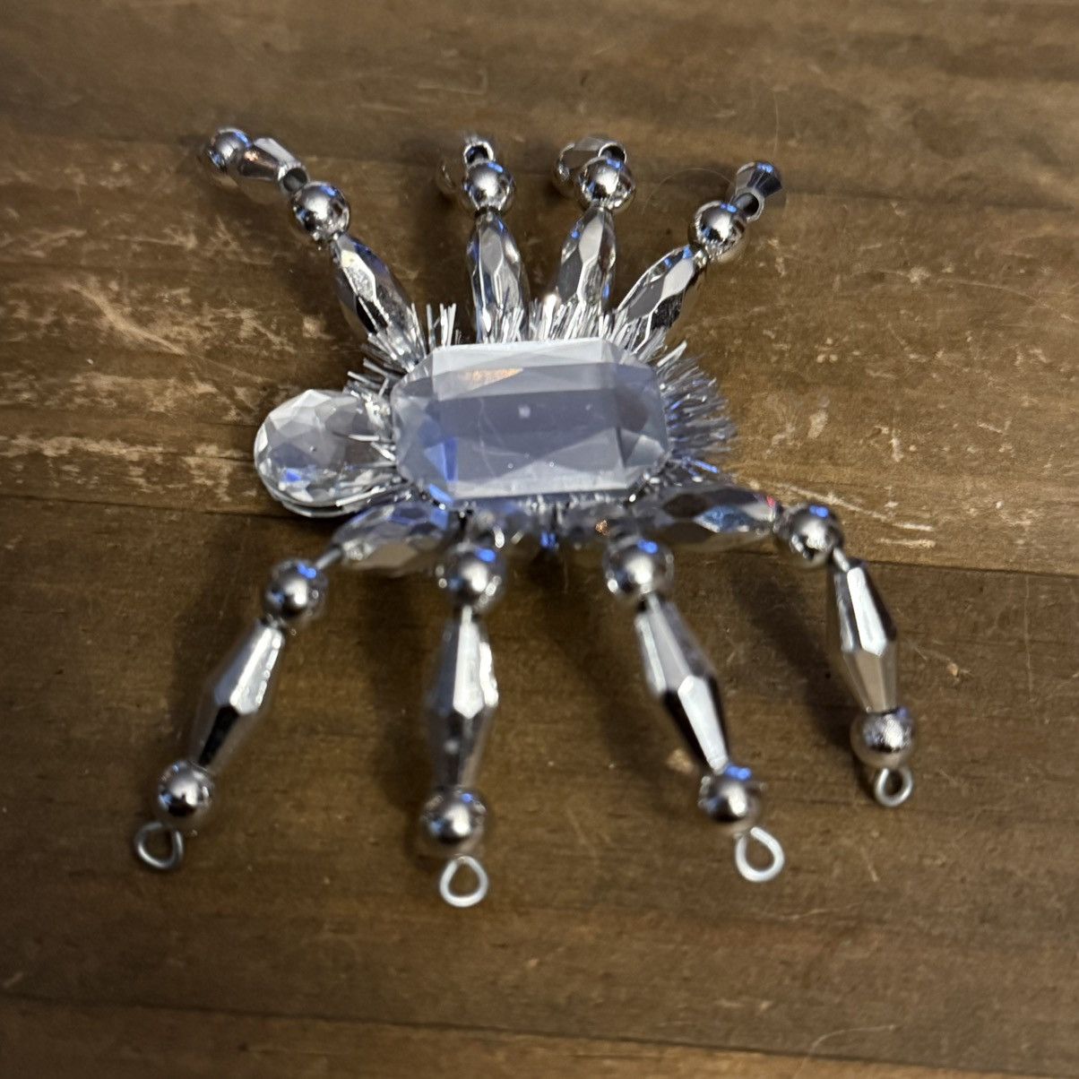 Other Large silver rhinestone spider brooch Size ONE SIZE - 5 Thumbnail