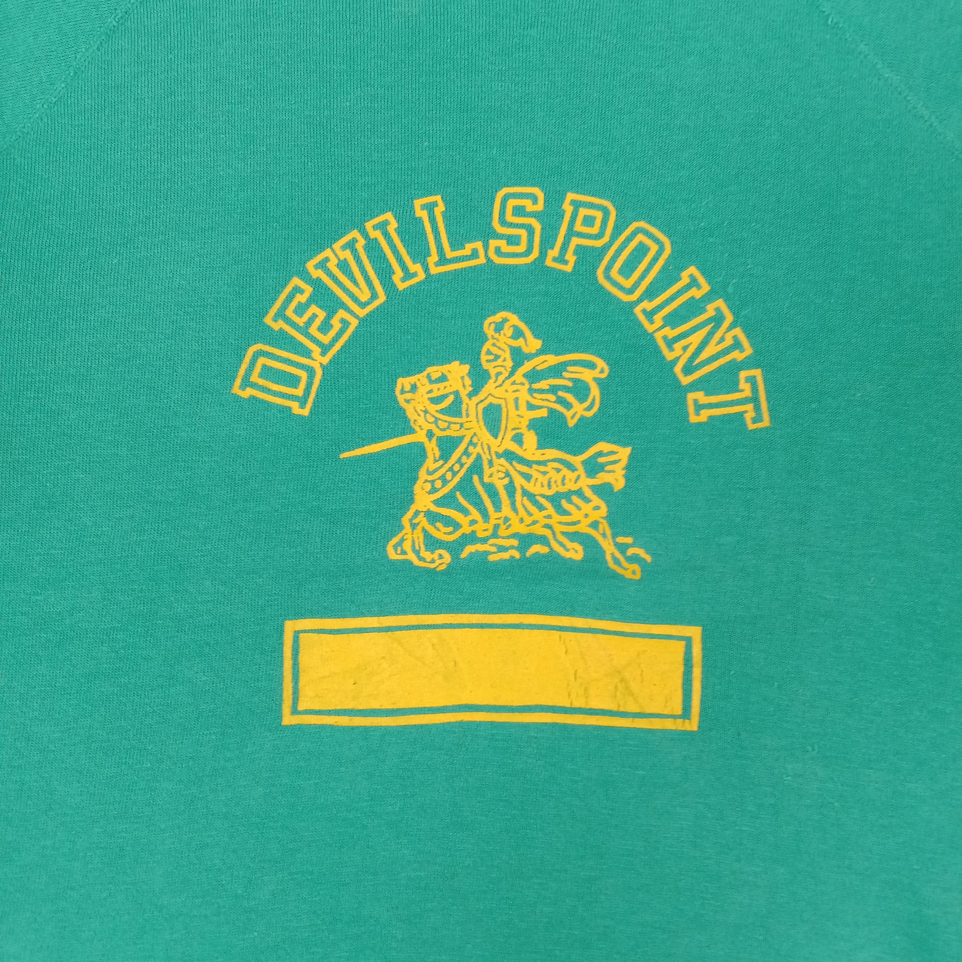 NFL Vintage 90's Devilspoint American Sport Style Sweatshirt Size US L / EU 52-54 / 3 - 2 Thumbnail