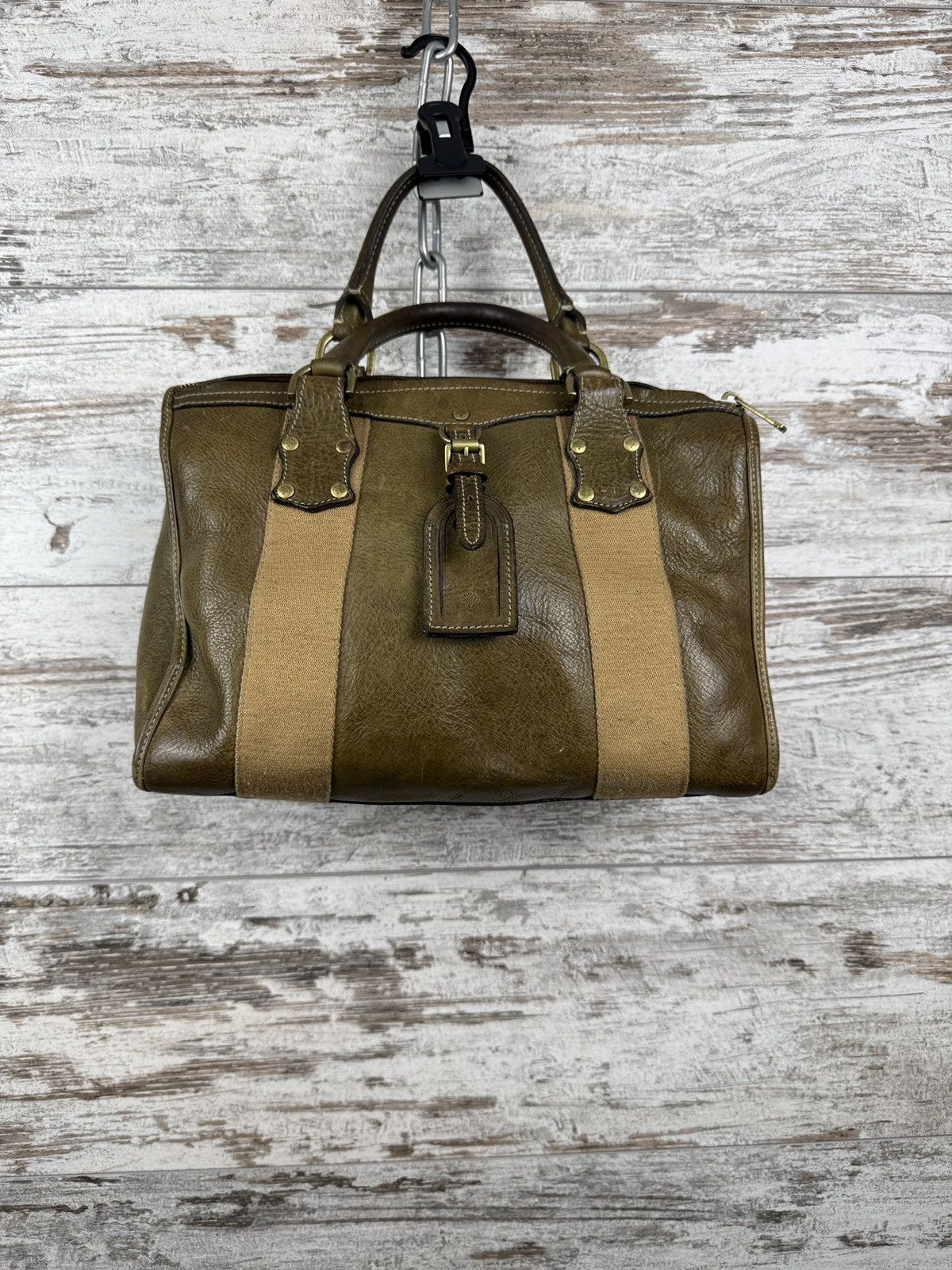 Mulberry × Vintage Women’s Mulberry bag luxury leather tote Alice Size ONE SIZE - 3 Thumbnail