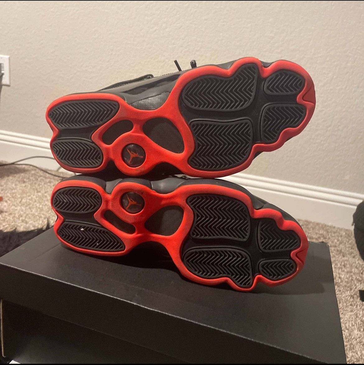 Jordan Brand Nike Air Jordan 6 Rings Black Infrared Men's Sneakers Size US 8.5 / EU 41-42 - 5 Thumbnail