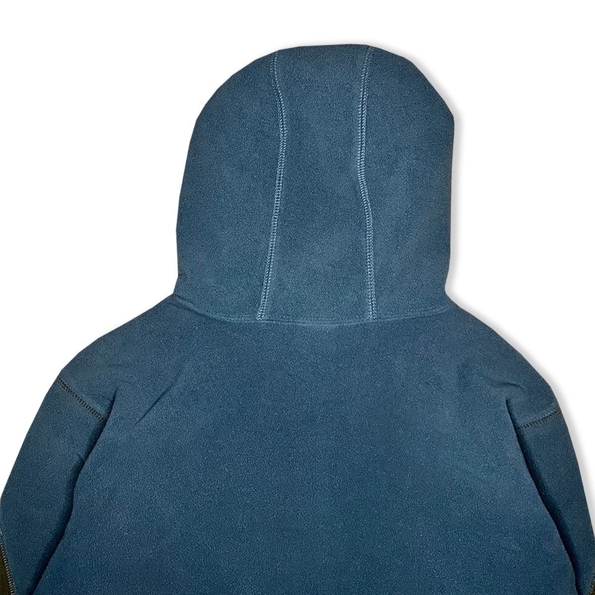 Nike 2001 Nike Technical Panelled Double Zip Hooded Fleece Size US S / EU 44-46 / 1 - 6 Thumbnail