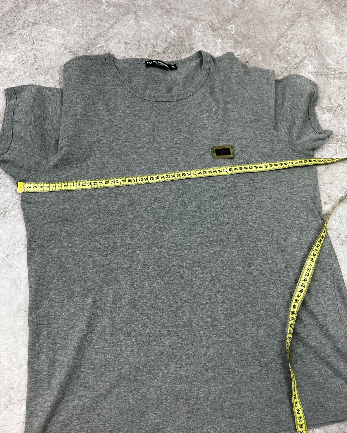 Dolce & Gabbana Vintage Dolce Gabbana Metal Logo T Shirt Size US L / EU 52-54 / 3 - 9 Thumbnail