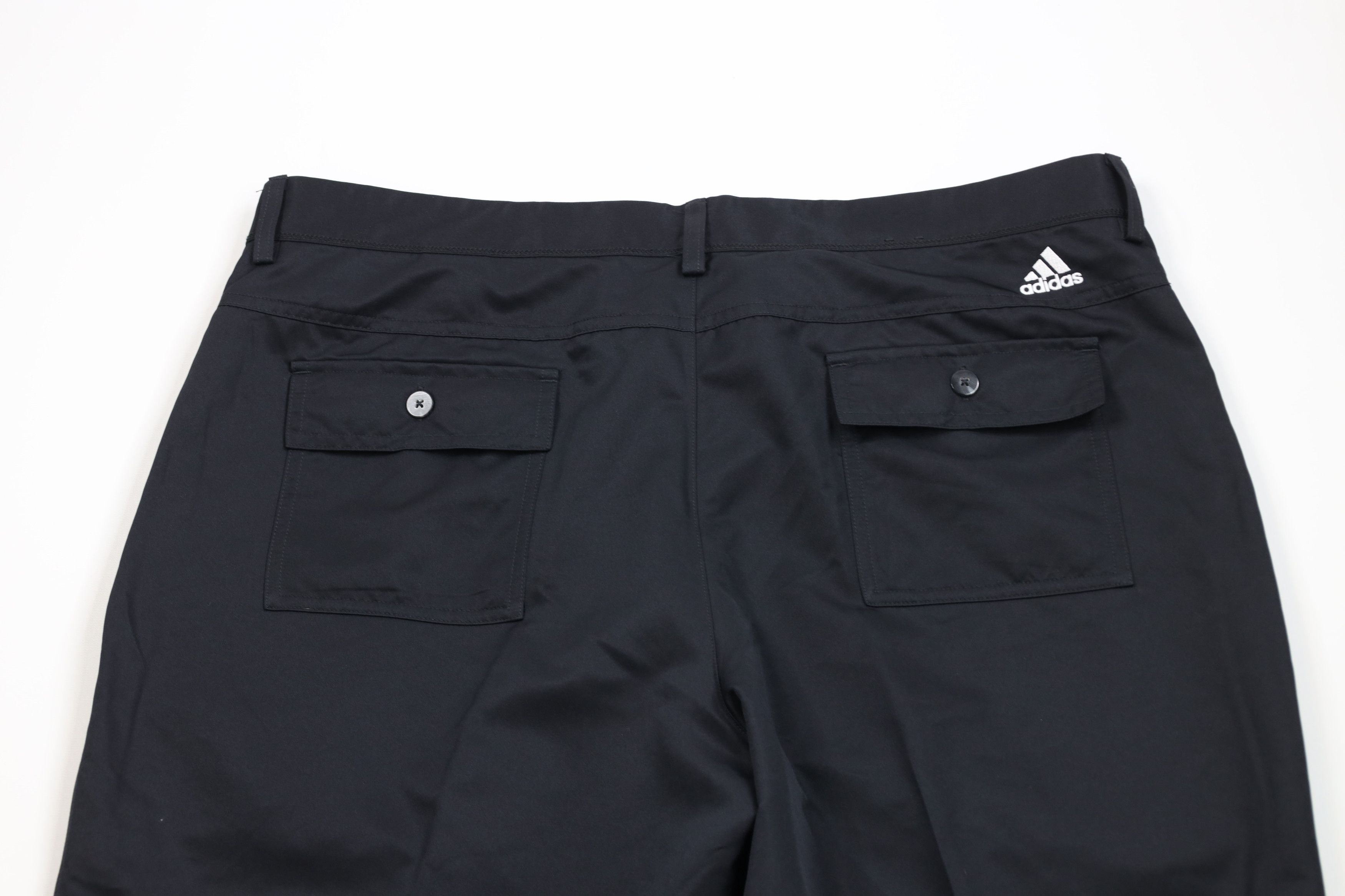 Adidas × Vintage Vintage Y2K Adidas Golf Wide Leg Tech Chino Pants Black Size US 38 / EU 54 - 10 Thumbnail