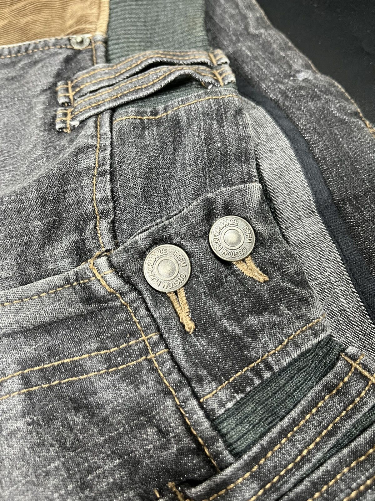 If Six Was Nine × Japanese Brand × PPFM PPFM jeans Corduroy punk style Size US 30 / EU 46 - 7 Thumbnail