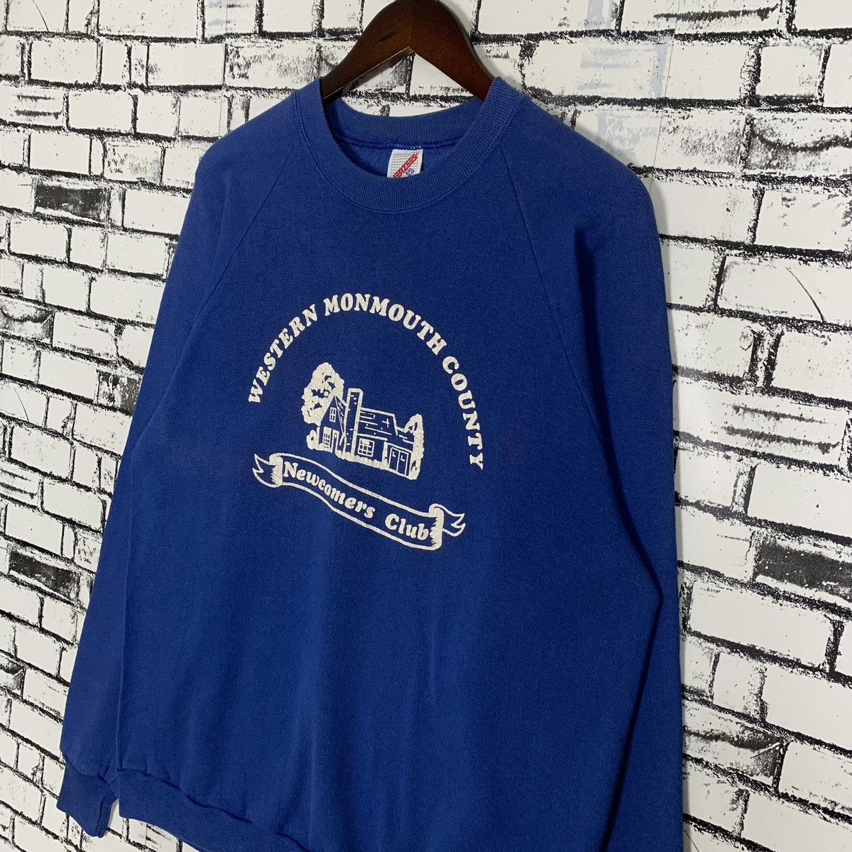 Russell Athletic Vintage Newcormers Club Sweatshirt Crewneck Size US XXL / EU 58 / 5 - 4 Thumbnail