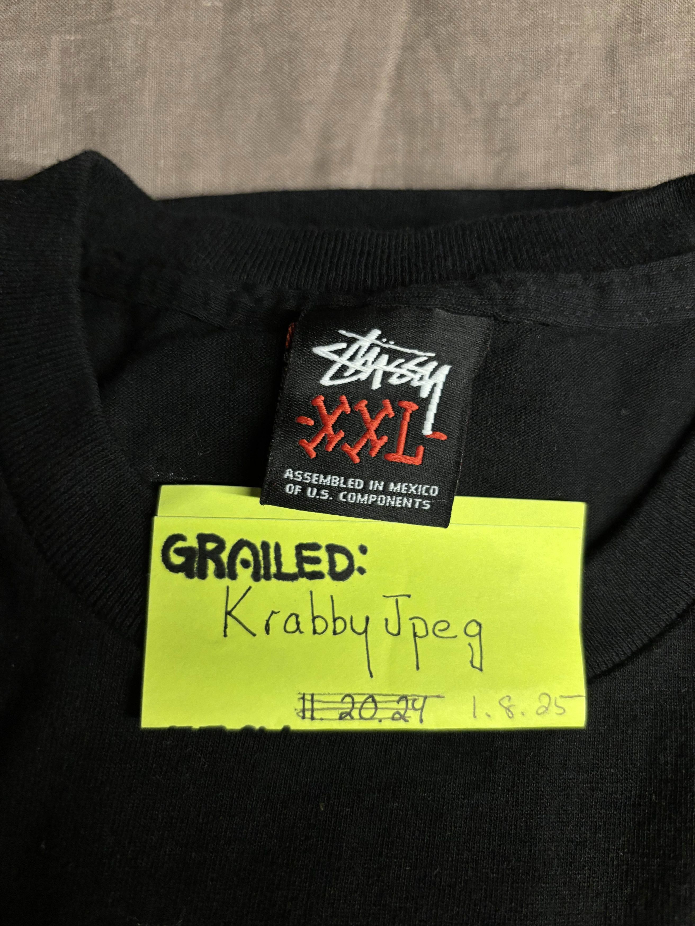 Stussy Deadstock 2009 Stussy x Peter Bagge Size US XXL / EU 58 / 5 - 6 Thumbnail