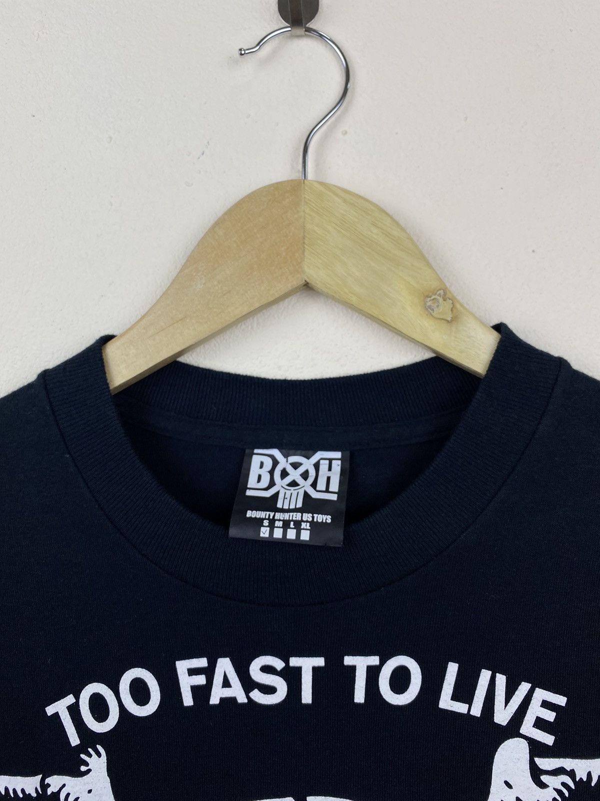 Bounty Hunter 2001 BH x Cream Soda Too Fast To Live, Too Young To Die Tee Size US S / EU 44-46 / 1 - 7 Thumbnail