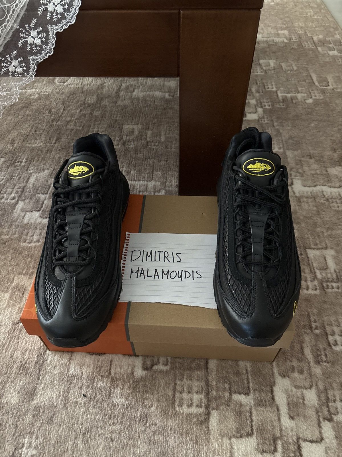 Corteiz × Nike Corteiz x Nike Air Max 95 “Honey Black” — Size EU 42.5 /US 9 Size US 9 / EU 42 - 1 Thumbnail