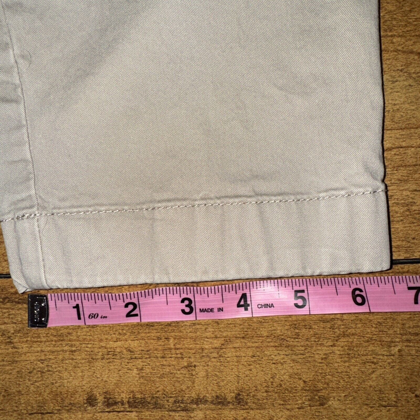 J.Crew Flex By J.Crew Chino Pants Khaki 31x31 Measured Driggs Size US 31 - 2 Thumbnail