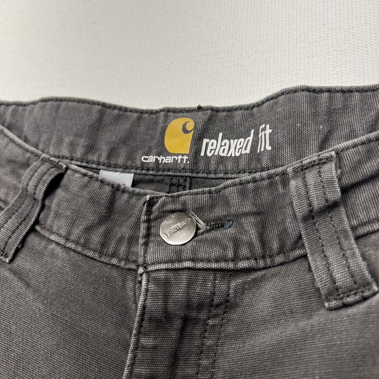 Carhartt Carhartt Pants Grey Relaxed Fit Carpenter Workwear Baggy Size US 30 / EU 46 - 5 Thumbnail