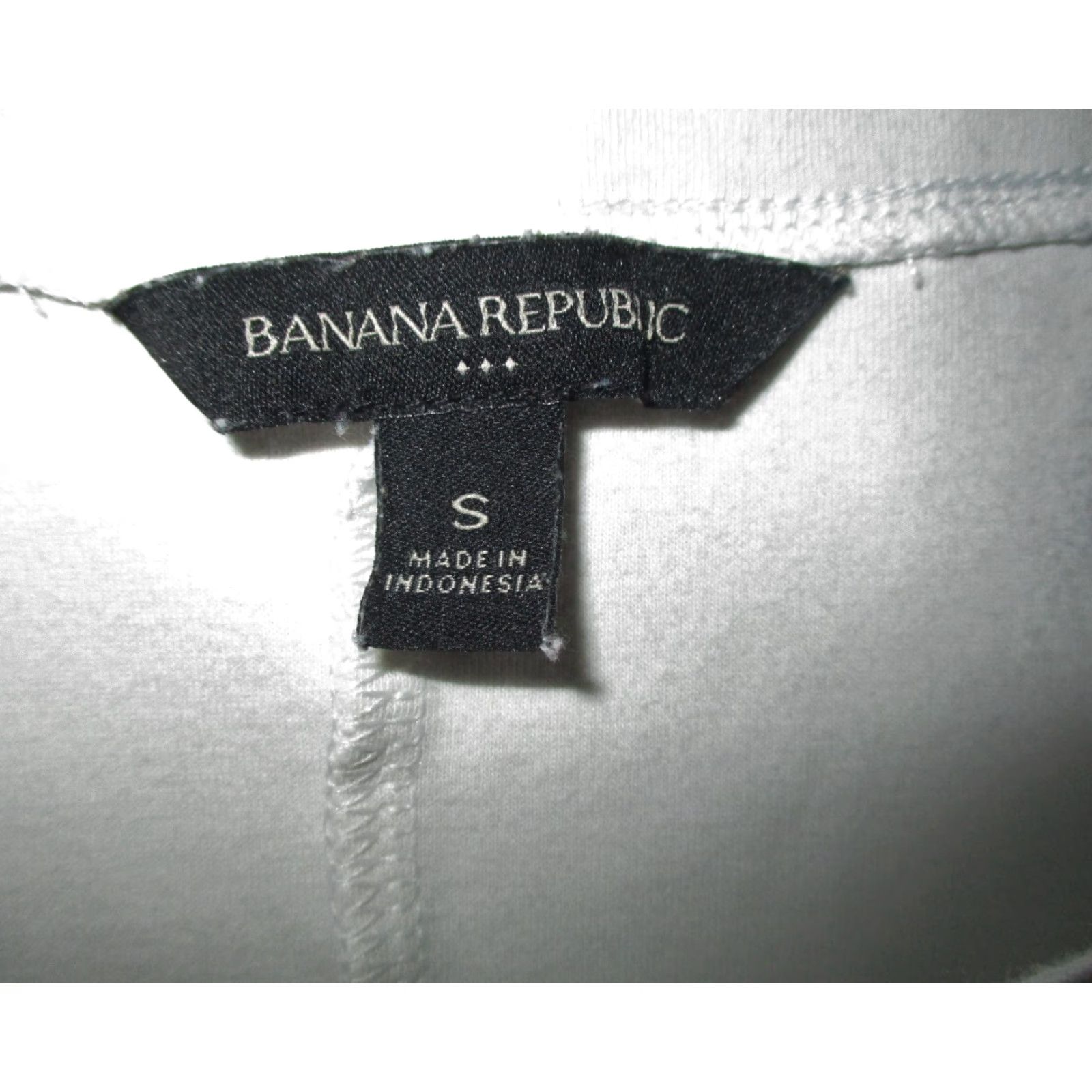 Banana Republic BANANA REPUBLIC Shirt White Cotton Stretch Size S Size S / US 4 / IT 40 - 6 Thumbnail