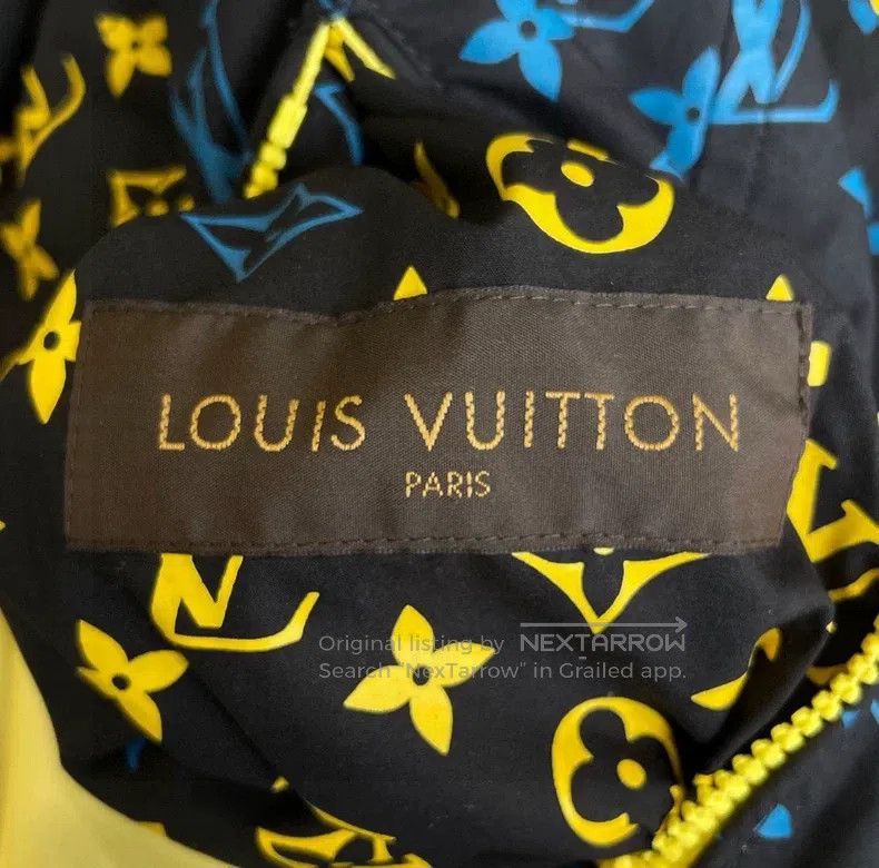 Louis Vuitton Louis Vuitton Logo full print presbyopia hooded jacket Size XXS / US 00 / IT 34 - 4 Thumbnail