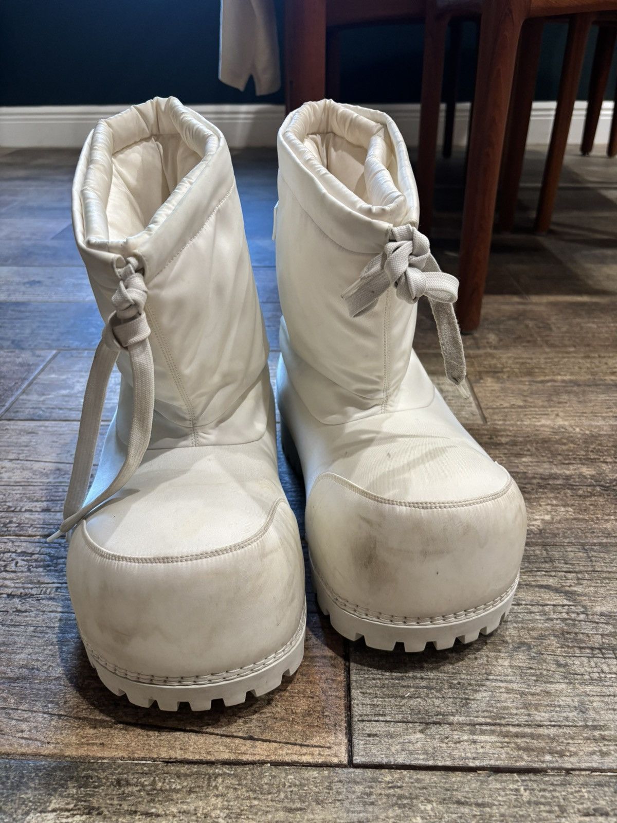 Balenciaga White Alaska Jumbo Boots Size US 9 / EU 42 - 4 Thumbnail
