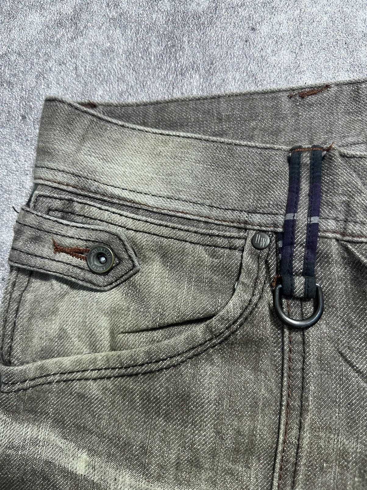 If Six Was Nine Japanes Hide Away Nicole Flared Jeans Size US 32 / EU 48 - 6 Thumbnail