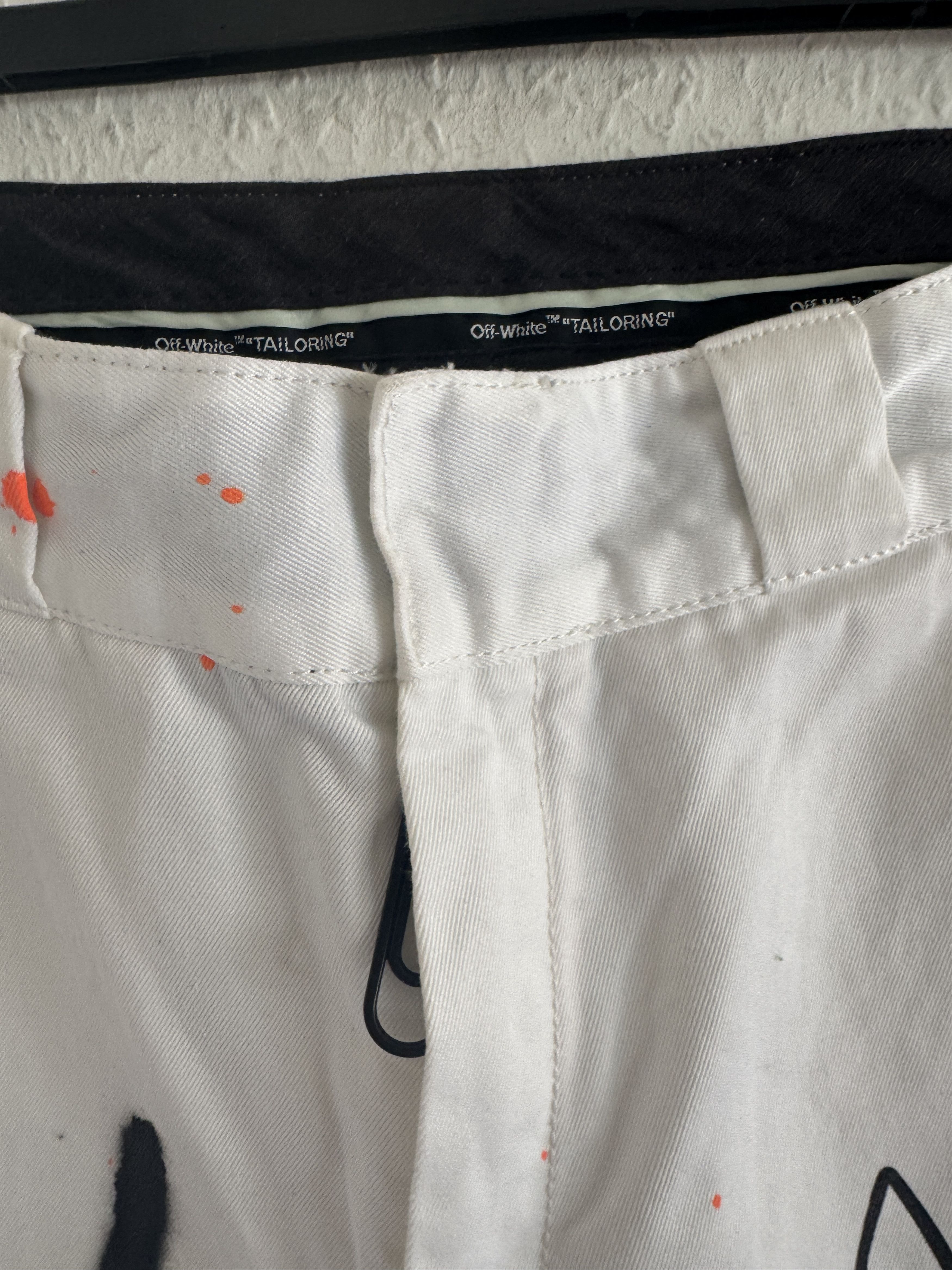 Futura × Off-White Futura spraypaint carpenter pants Size US 30 / EU 46 - 9 Thumbnail