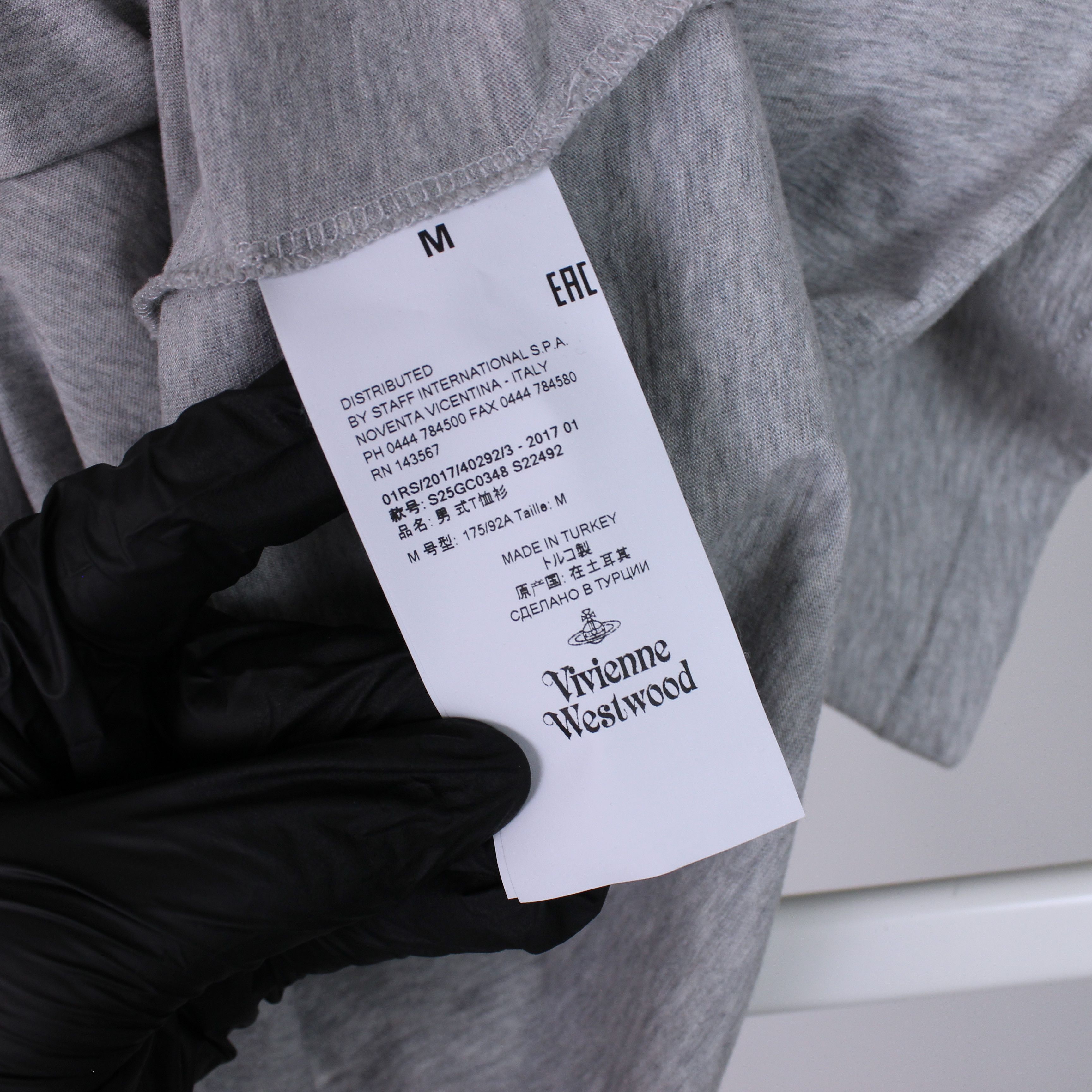 Vintage Vivienne Westwood t shirt tee gray L Size US M / EU 48-50 / 2 - 6 Thumbnail