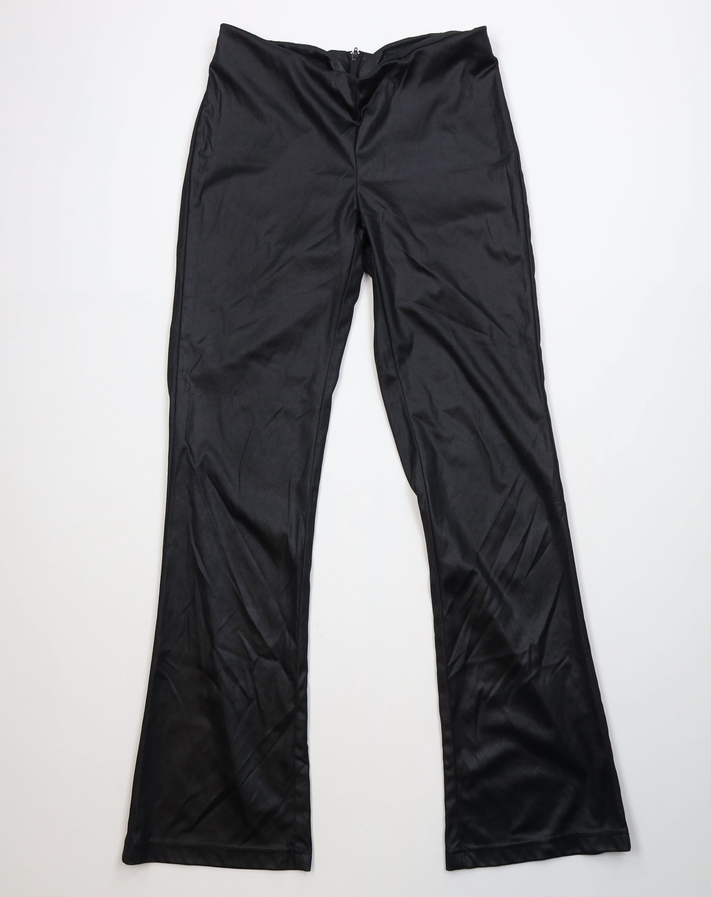 Vintage Vintage 90s Y2K Streetwear Rise Flared Wide Leg Pants USA Size 32" / US 10 / IT 46 - 1 Thumbnail