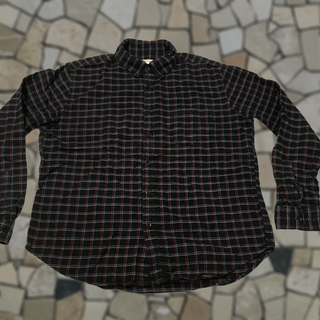 Merona Merona Long Sleeve Shirt Size XL Button Up Plaid Cotton Casual Top fleece Size US XL / EU 56 / 4 - 1 Thumbnail