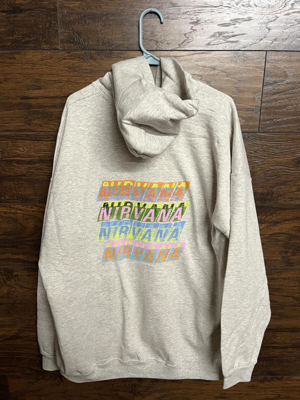 Hot Topic Nirvana Warped Smile Hoodie - 2 Sided Pullover Hoodie 3XL Size US XXL / EU 58 / 5 - 2 Thumbnail