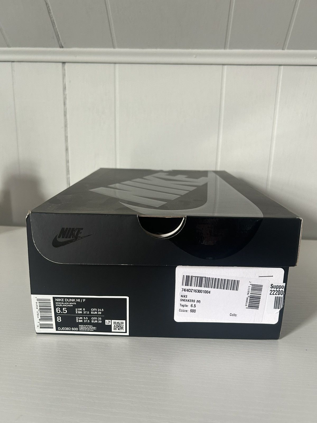 Fragment Design × Nike Nike Dunk High Fragment Beijing 2021 Size US 6.5 / EU 39-40 - 7 Thumbnail