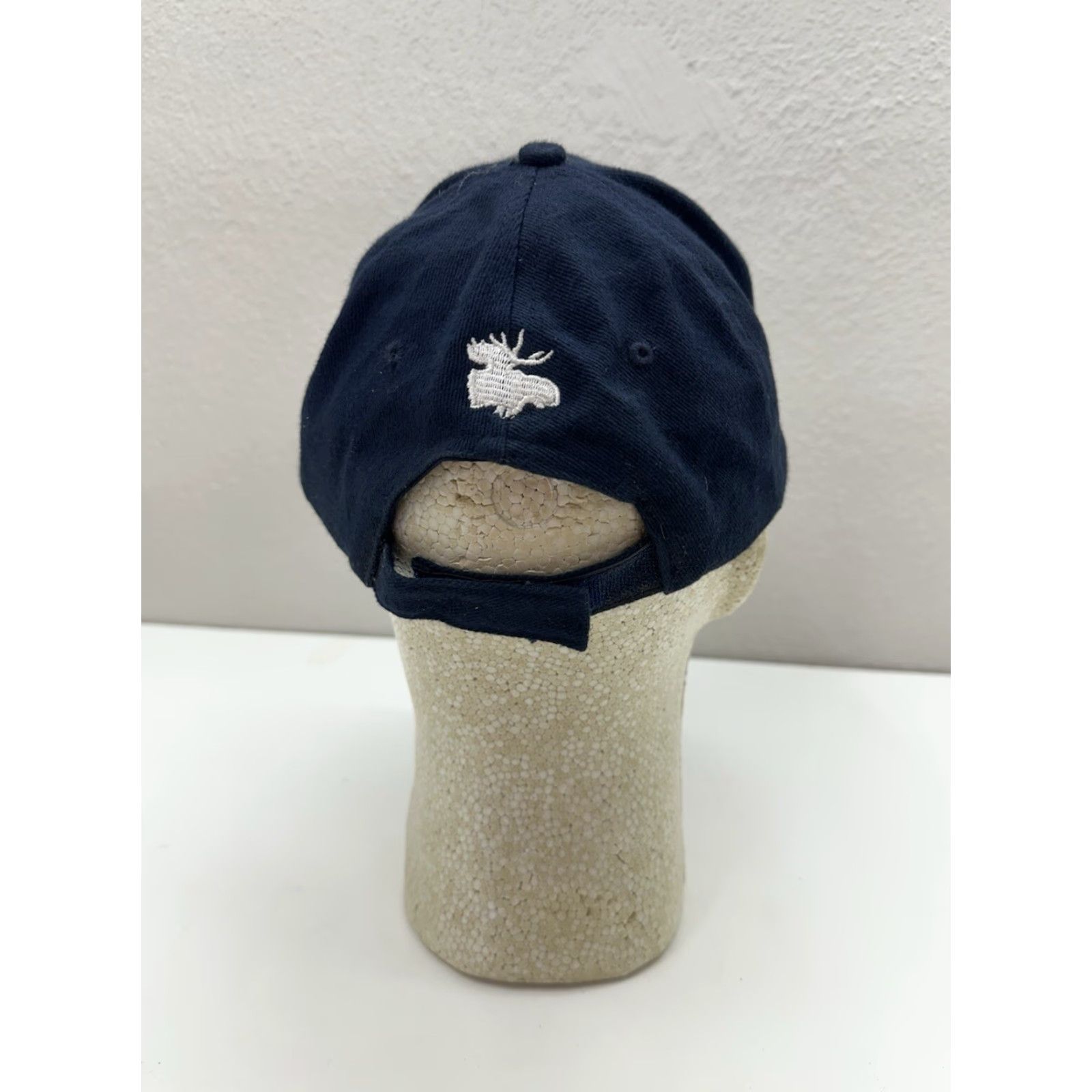 Logo 7 Unbranded Baseball Hat Moosehead Outfitters Logo Embroidered Blue Cap Size ONE SIZE - 5 Thumbnail