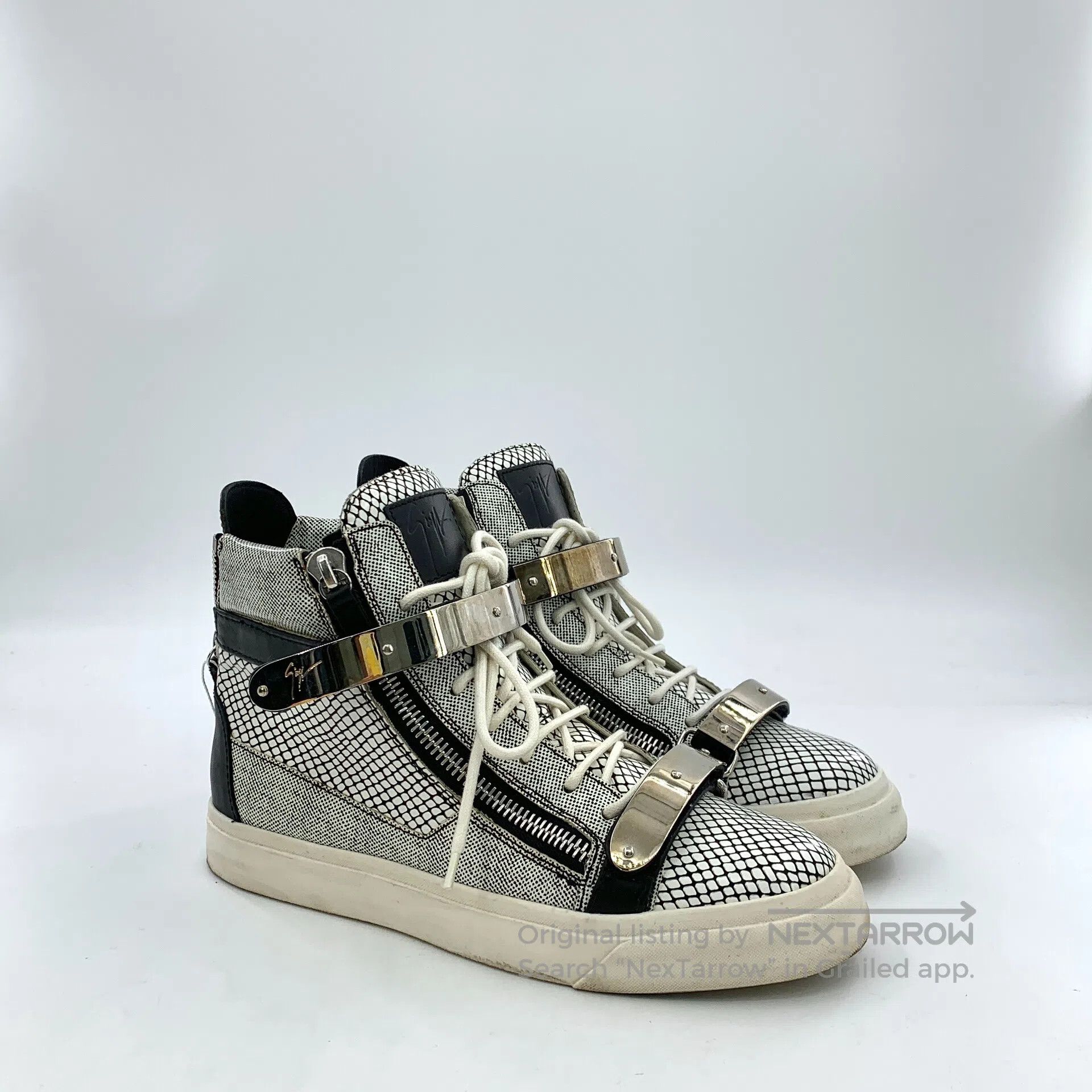 Giuseppe Zanotti Giuseppe Zanotti Colorful snake pattern double zipper desi Size US 7 / EU 40 - 2 Thumbnail