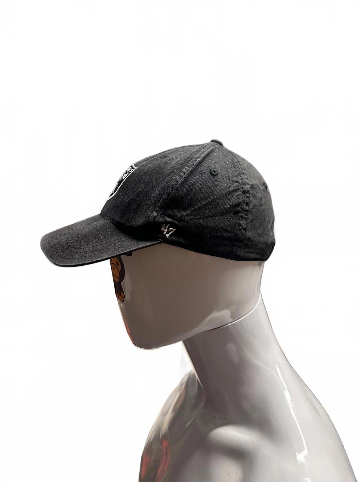 47 Black Oakland Raiders Cap by 47 Brand Size ONE SIZE - 3 Thumbnail