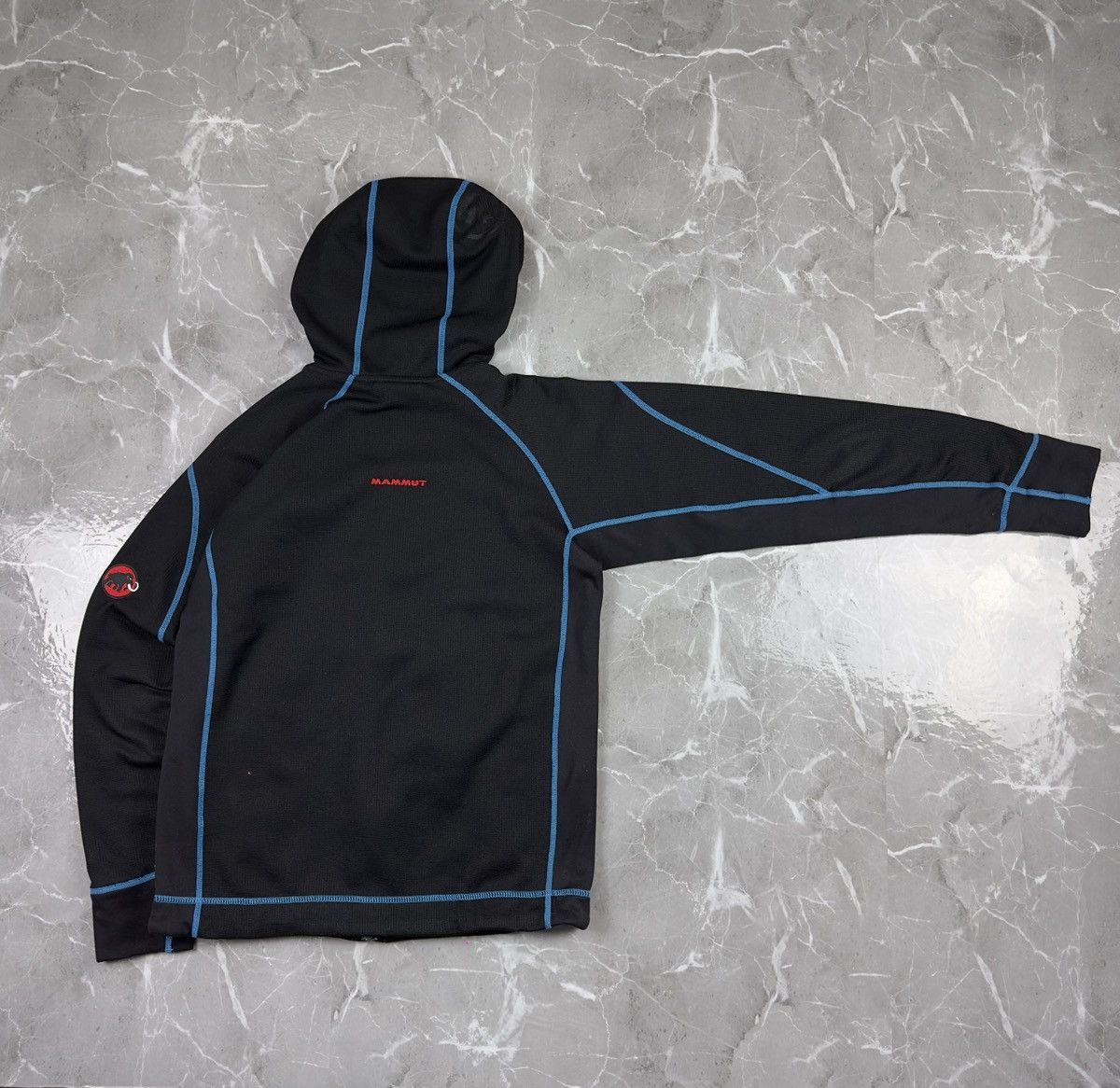 Mammut Mammut Eiger Extreme Black Full zip hooded fleece jacket Size US M / EU 48-50 / 2 - 4 Thumbnail