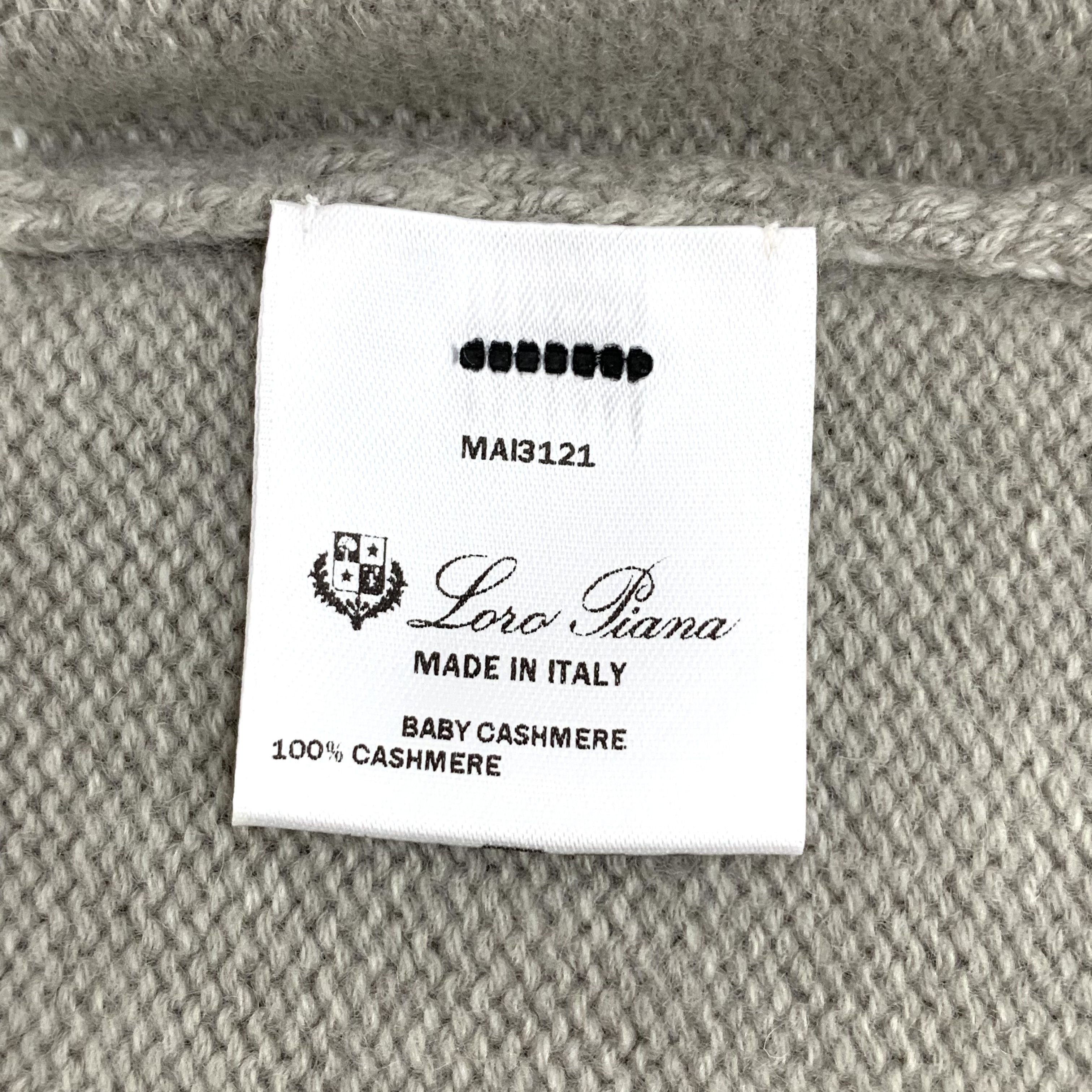 Loro Piana Loro Piana Colorblock Cashmere Knit L/S Sweater (L) Size US L / EU 52-54 / 3 - 6 Thumbnail