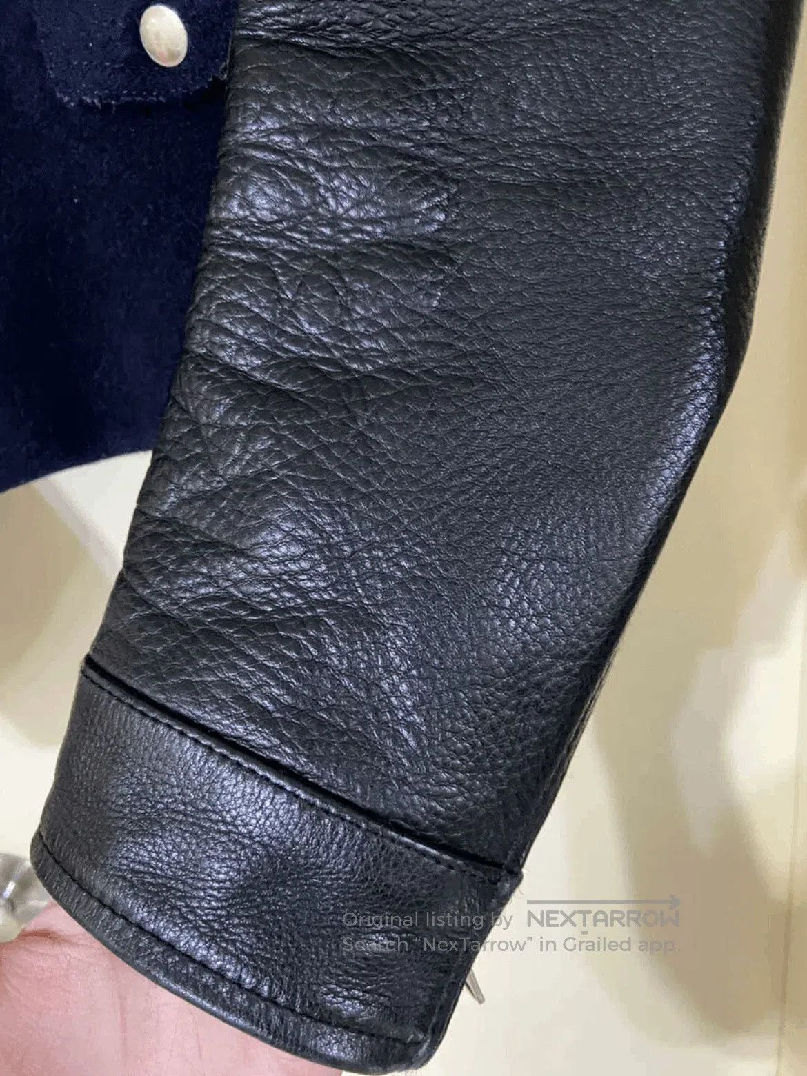 Acne Studios Sz 46 Acne Studios Leather Sleeves Jacket. Size US S / EU 44-46 / 1 - 4 Thumbnail