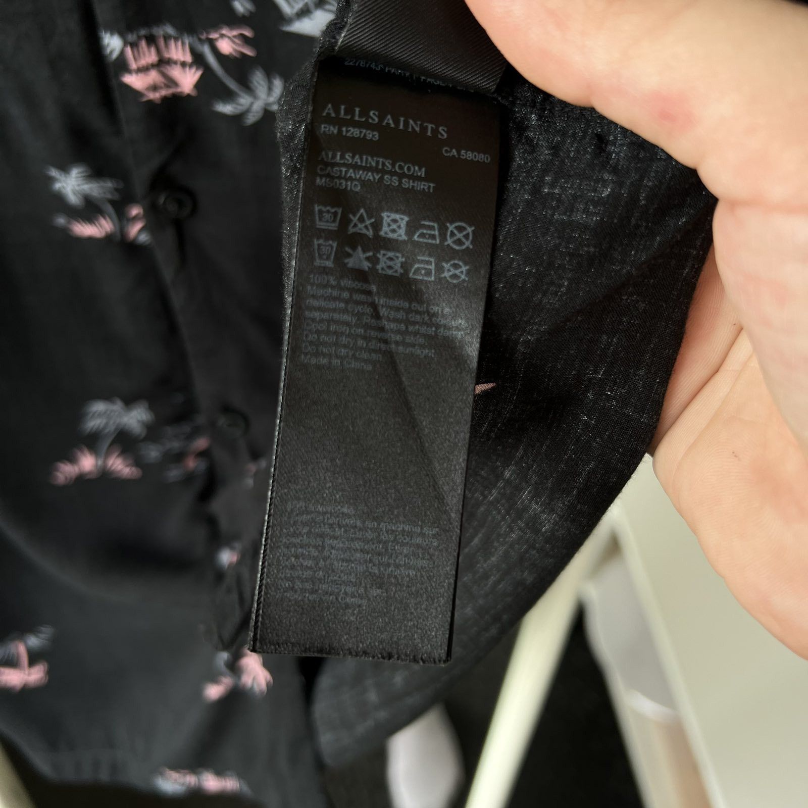 Allsaints Allsaints Beach Shirt Sz M Size US M / EU 48-50 / 2 - 5 Thumbnail
