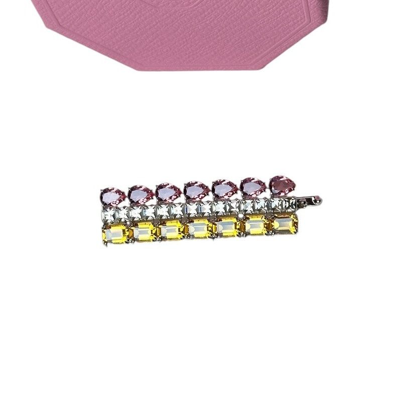 Swarovski Swarovski Hair clip Mixed cuts, Rectangular shape Size ONE SIZE - 2 Thumbnail