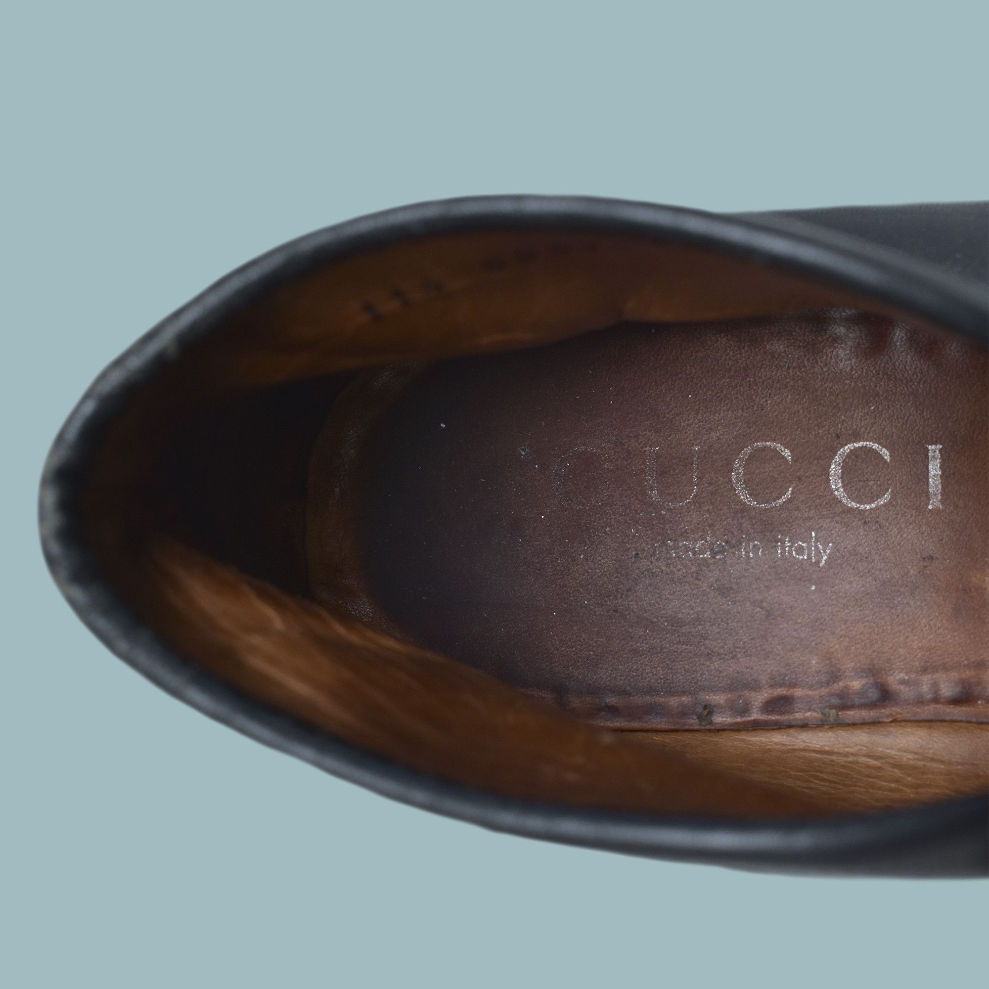 Gucci GUCCI LEATHER TOM FORD HORSEBIT HI-TOP LOAFER BOOT SHOE Size US 9.5 / EU 42-43 - 3 Thumbnail