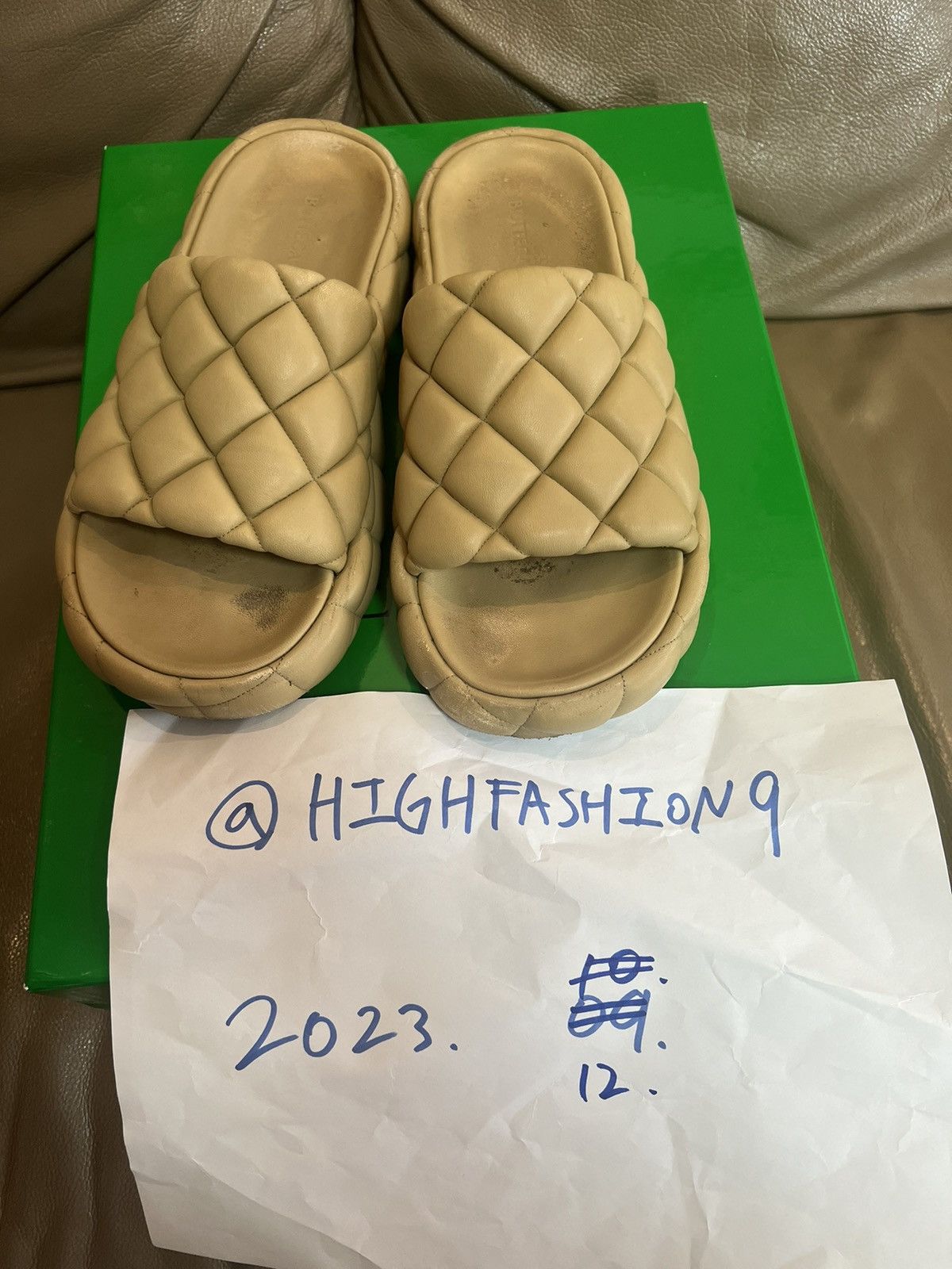 Bottega Veneta [40IT] Bottega Veneta padded leather slippers Size US 7 / EU 40 - 6 Thumbnail