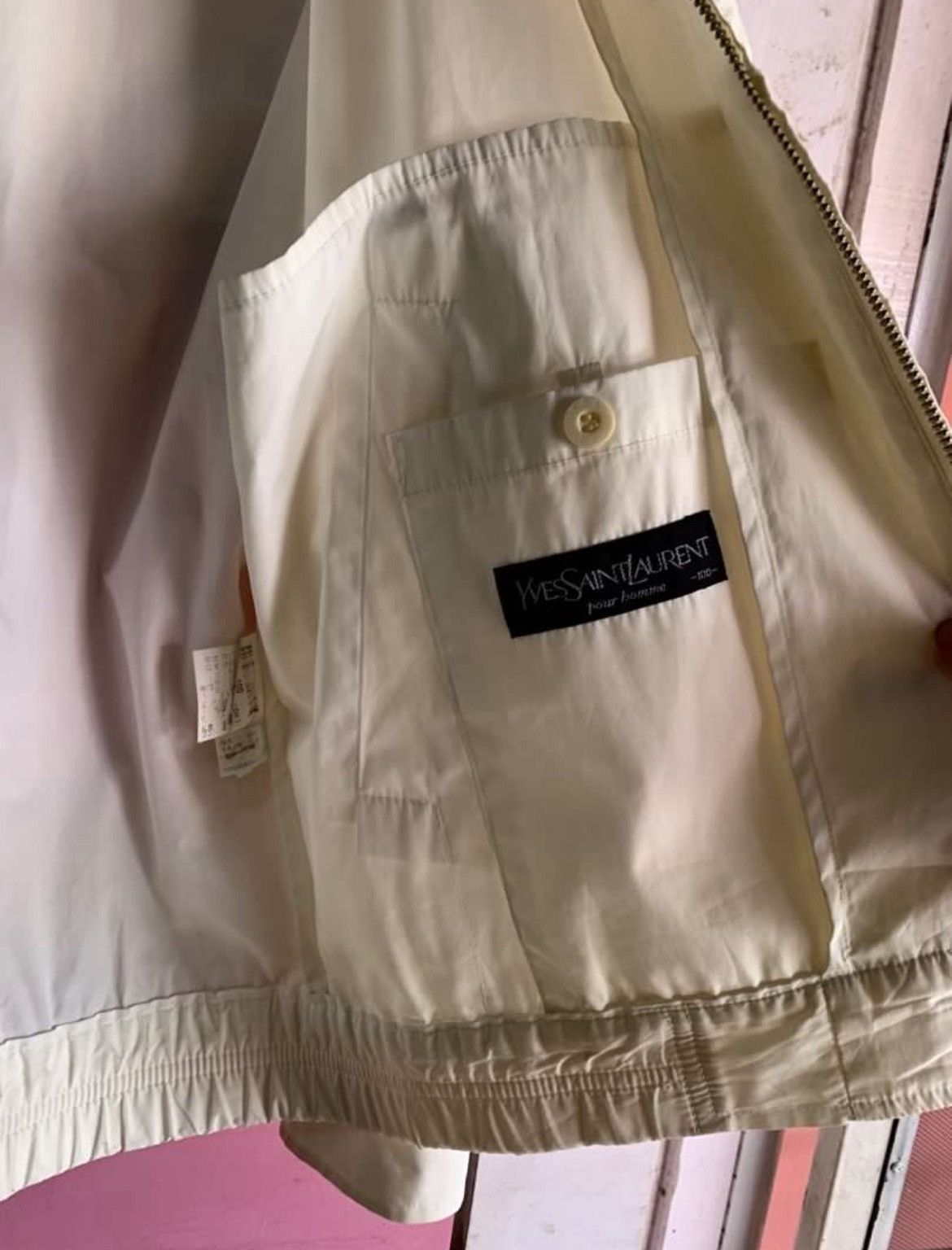 Yves Saint Laurent Yves Saint Laurent Small Logo Jacket Size US M / EU 48-50 / 2 - 4 Thumbnail