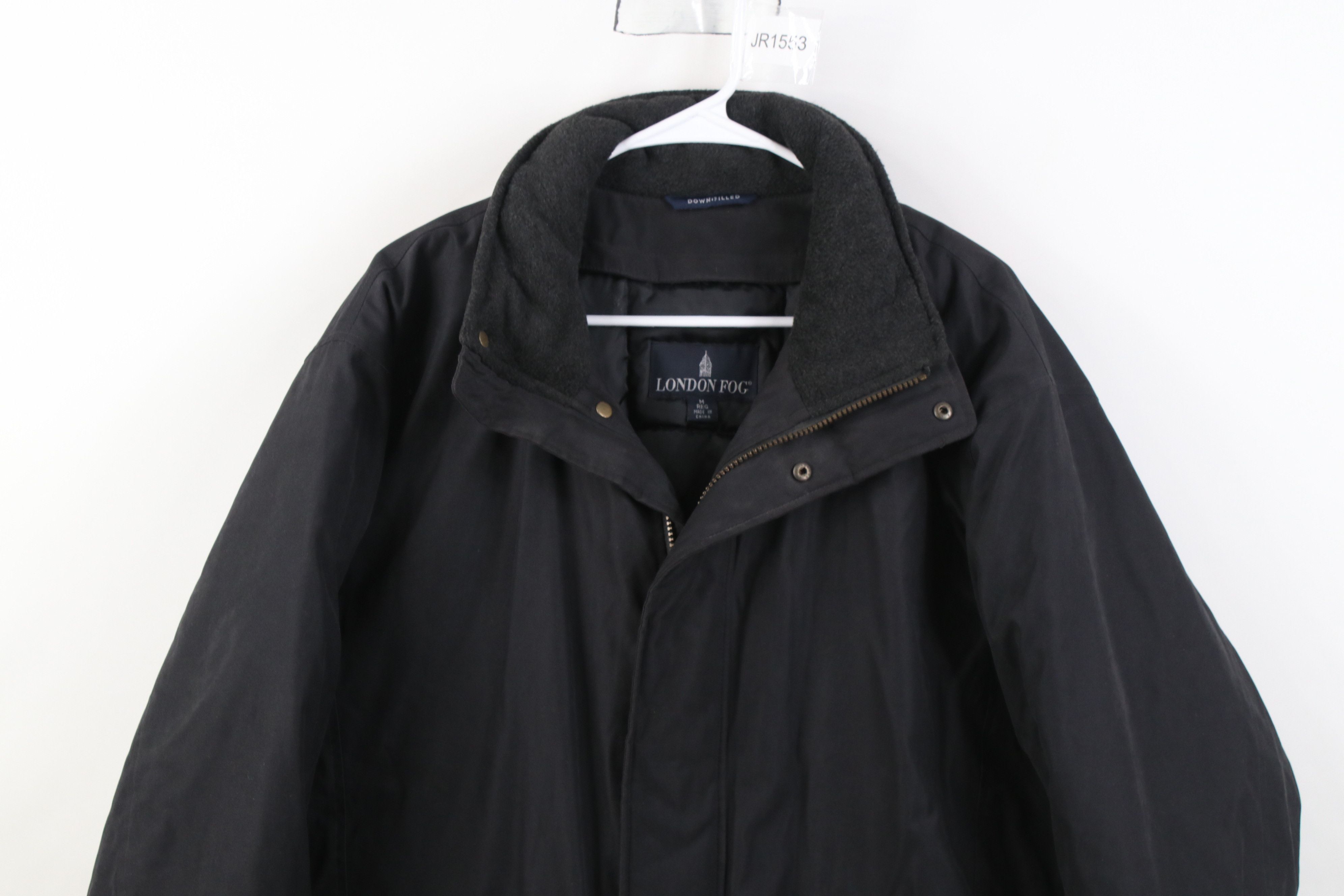 Vintage Vintage 90s Streetwear Filled Microfiber Puffer Jacket Black Size US M / EU 48-50 / 2 - 2 Thumbnail