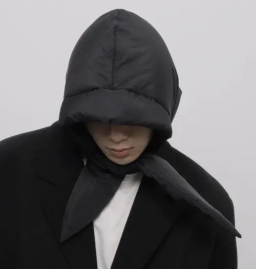Other Avant garde puffer self-tie trapper hat aviator beanie cap Size ONE SIZE - 6 Thumbnail