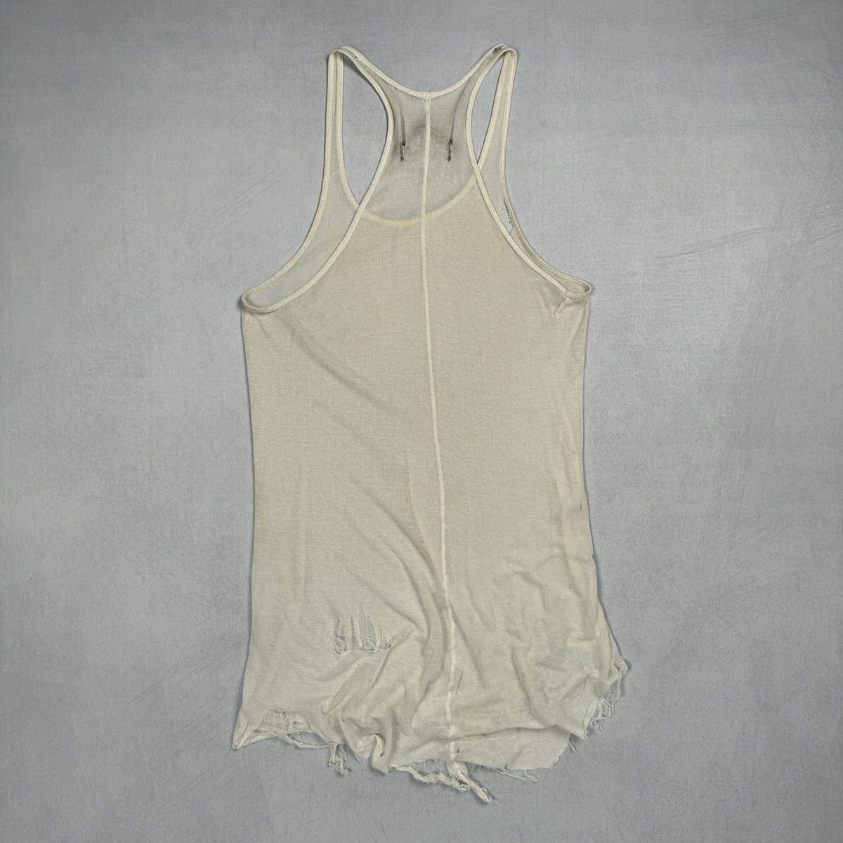 Rick Owens 1999 Sample Tank Top Shirt Size US M / EU 48-50 / 2 - 2 Thumbnail
