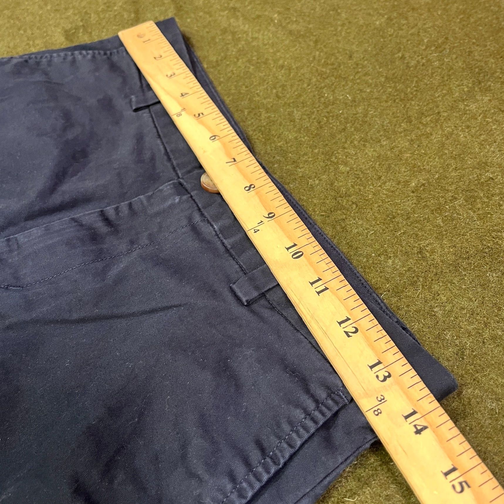 Vineyard Vines VINEYARD VINES Pants Womens 16 Navy Blue Chino Straight Lightweight Classic Size 38" / US 16 / IT 52 - 3 Thumbnail