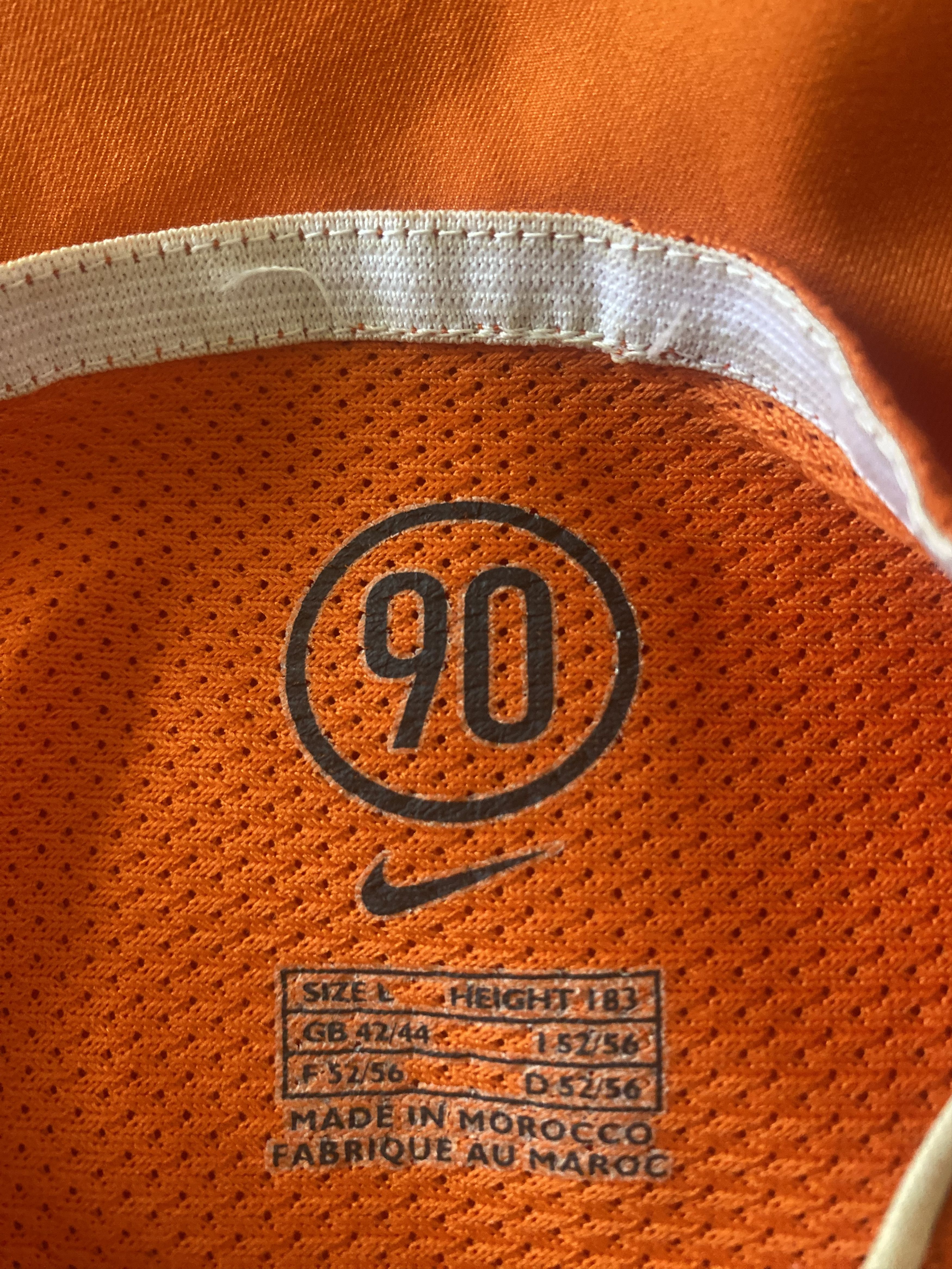Nike Vintage NETHERLANDS - 2004 - 2005 - Nike - L - UNIQUE Size US L / EU 52-54 / 3 - 3 Thumbnail