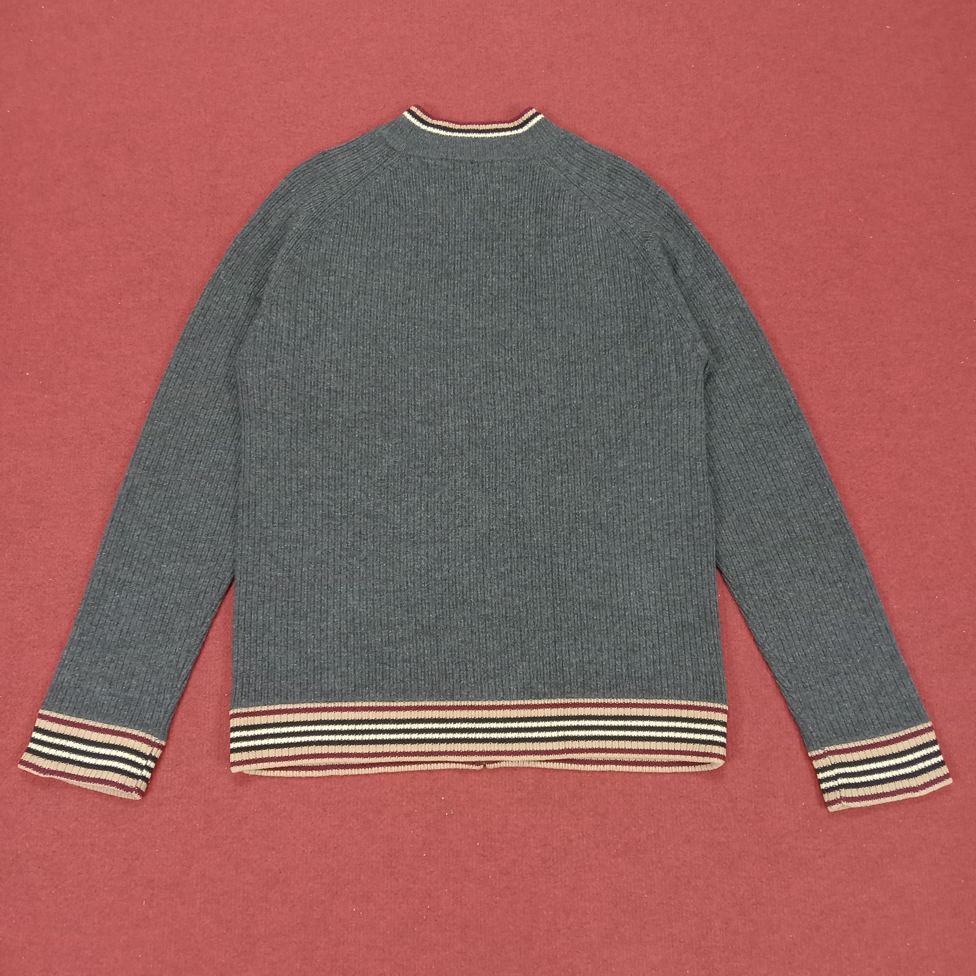 Burberry × Vintage Burberry Black Label Fashion Winter Style Sweater Jacket Size US S / EU 44-46 / 1 - 3 Thumbnail
