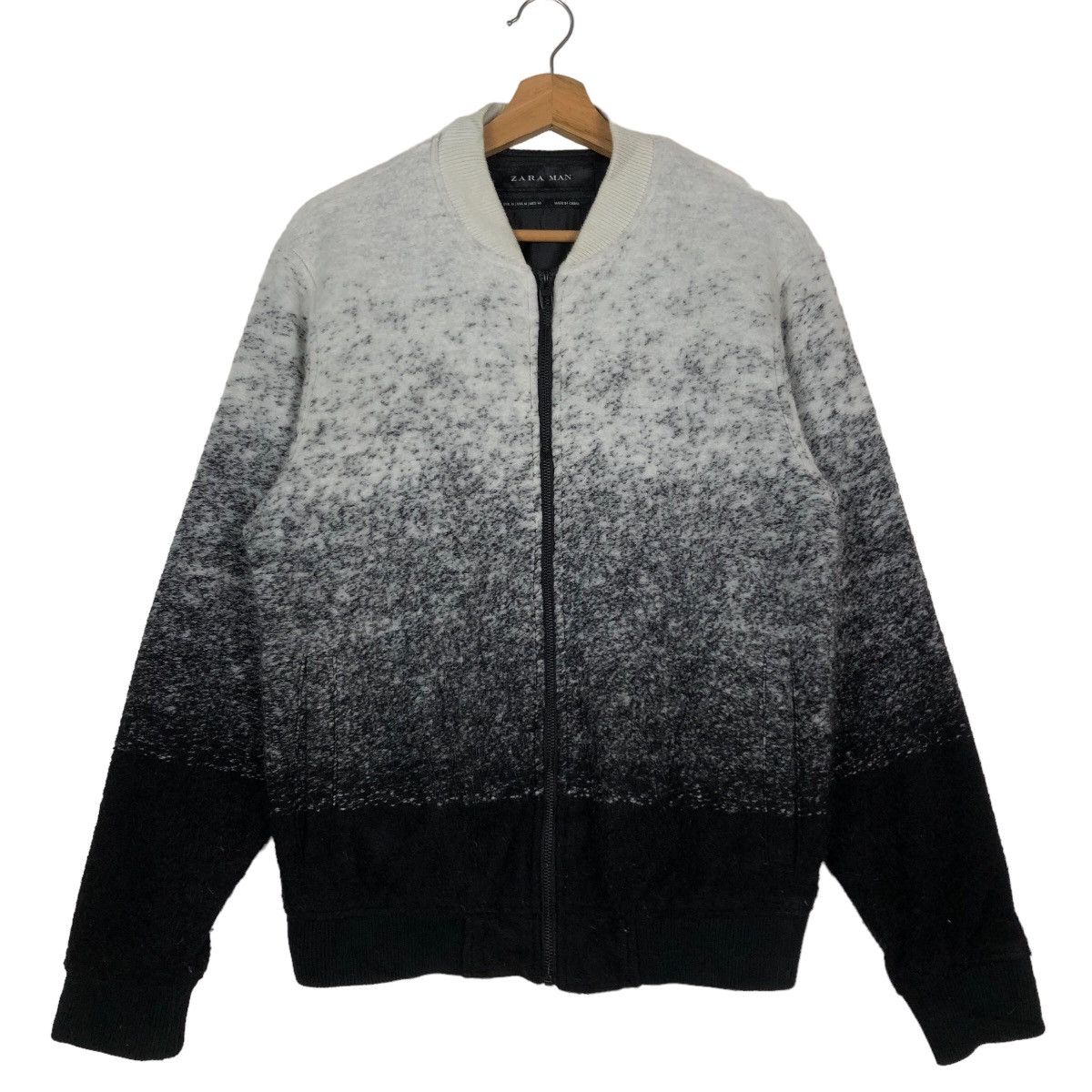 Japanese Brand 🔥2 Tones Color Bomber Jacket Zara Man Designer Size US M / EU 48-50 / 2 - 2 Thumbnail